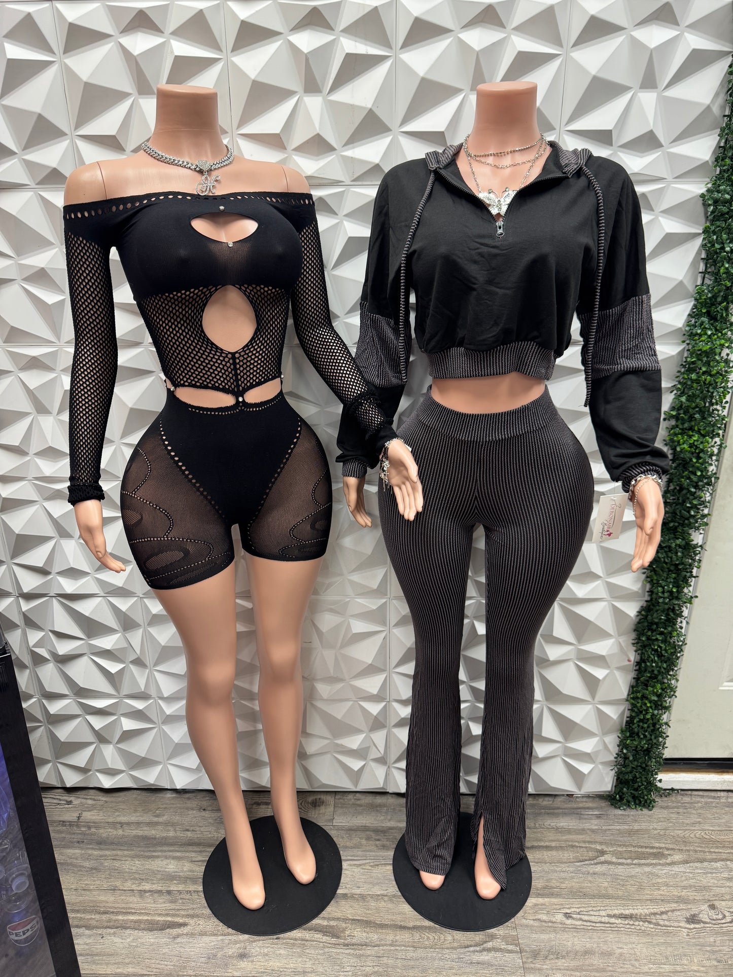 Hot Mesh Romper