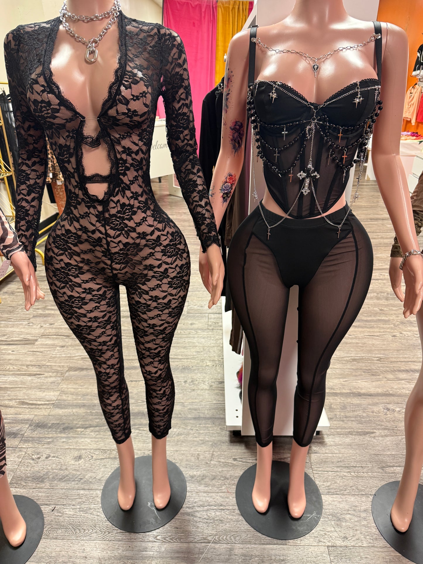 Baddie Chain Corset Top