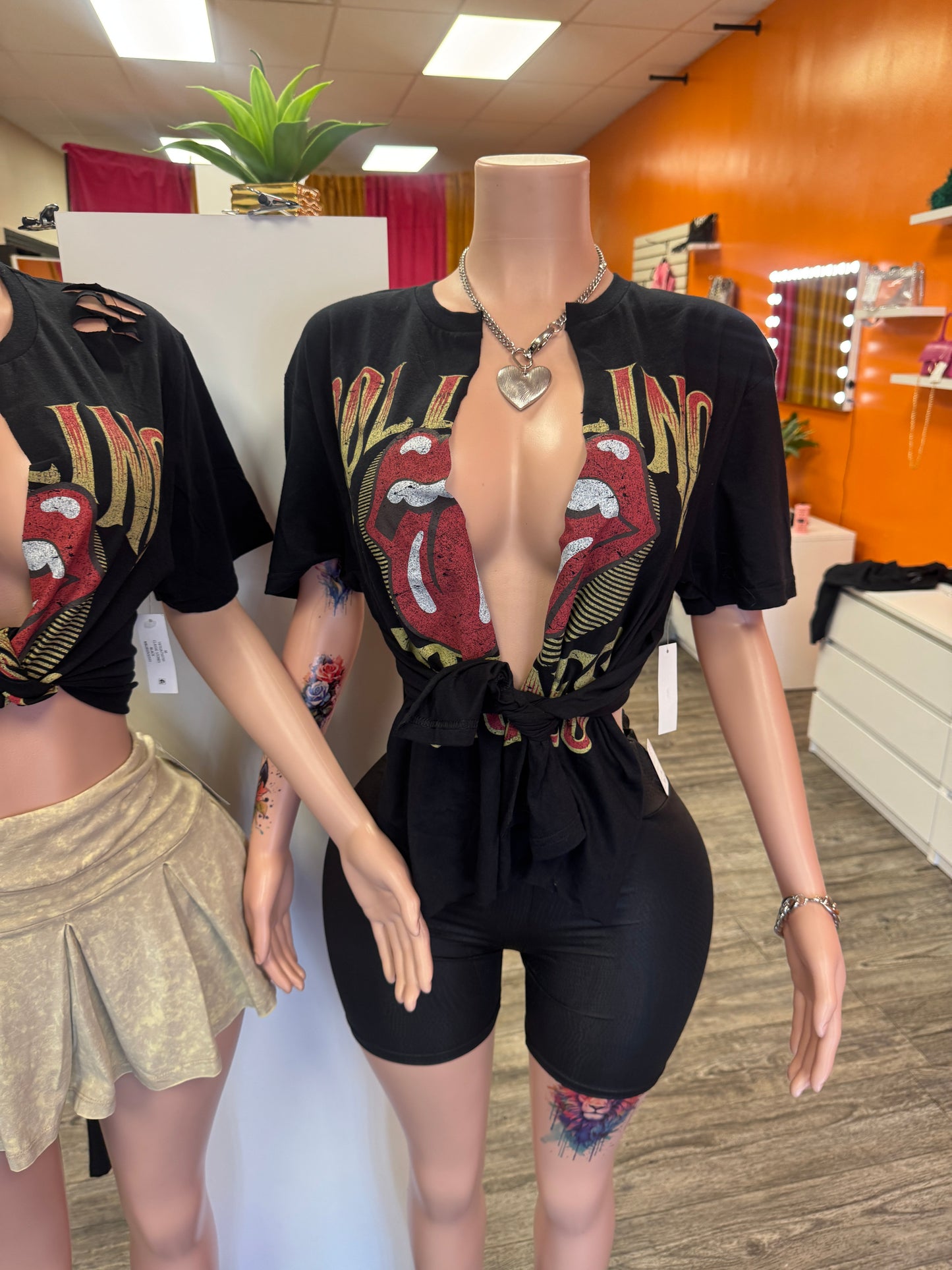 Custom Rolling Stones Graphic Tee
