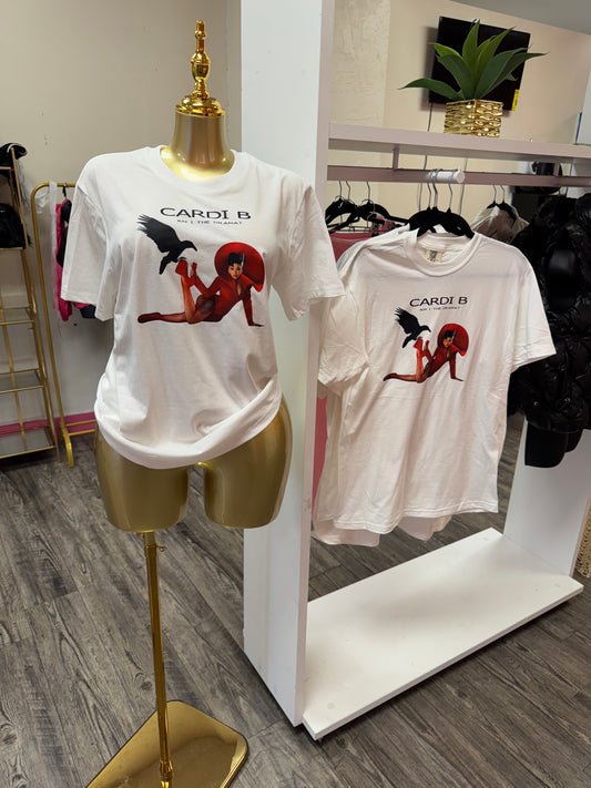 Cardi Basic Graphic Tee 2