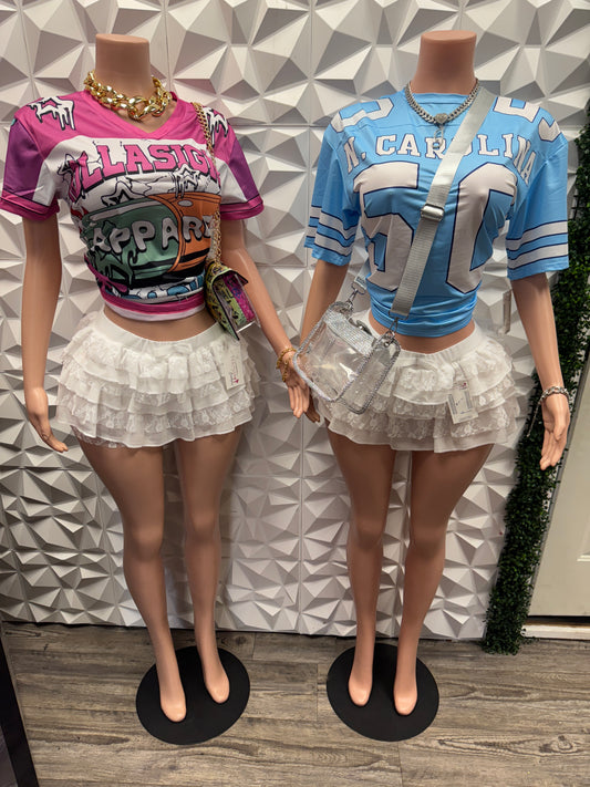 Pink Jersey Top