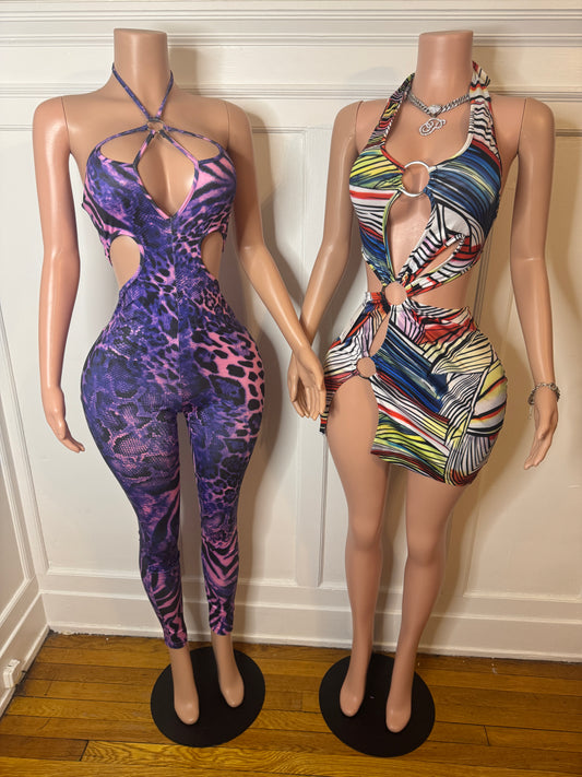 Unique halter Dress