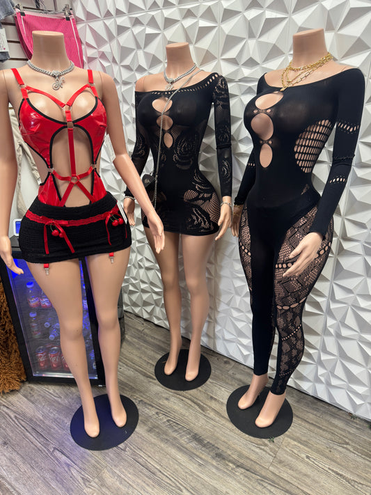 Sexy Mesh Design Dress