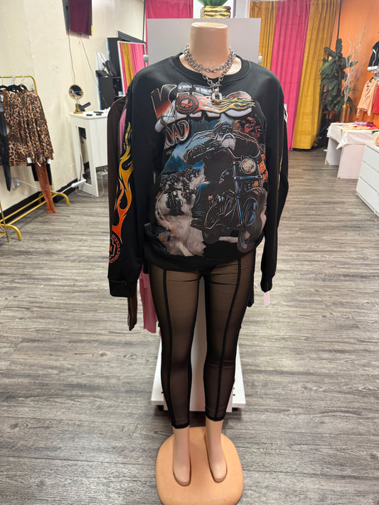 Mesh Outlined Leggings