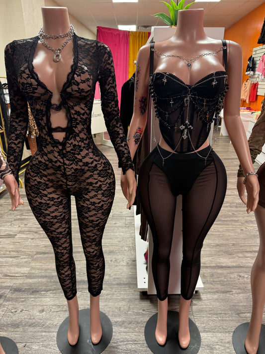 Baddie Chain Corset Top
