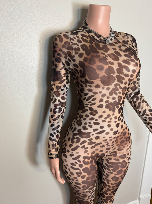 Leopard Jumpsuit