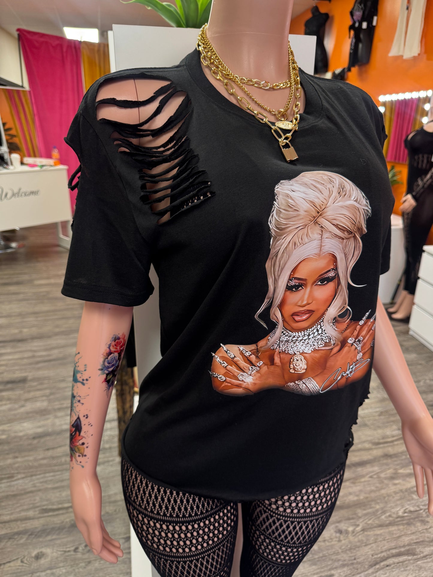Cardi B Custom Graphic 1