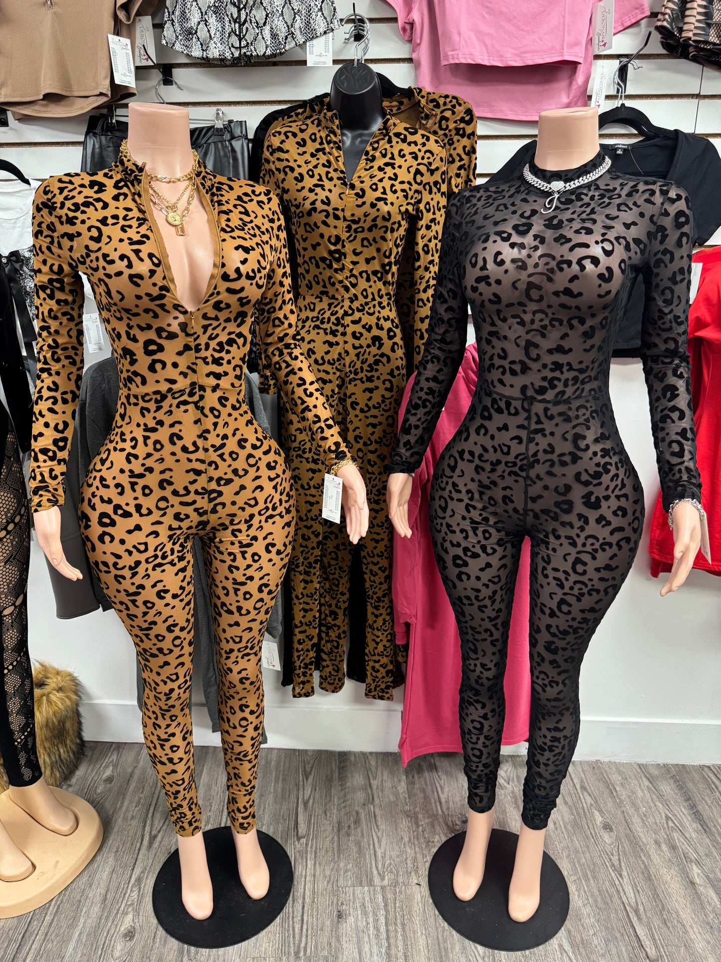 Hot Leopard Jumpsuit