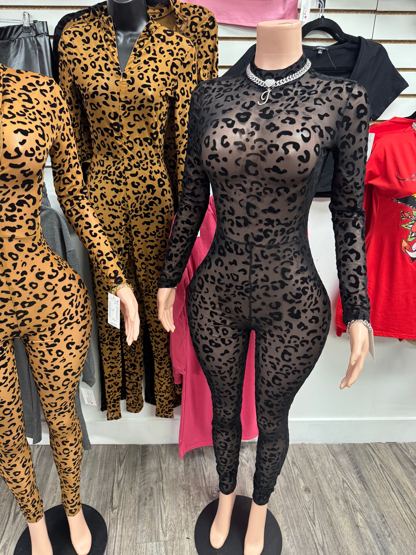 Hot Leopard Jumpsuit