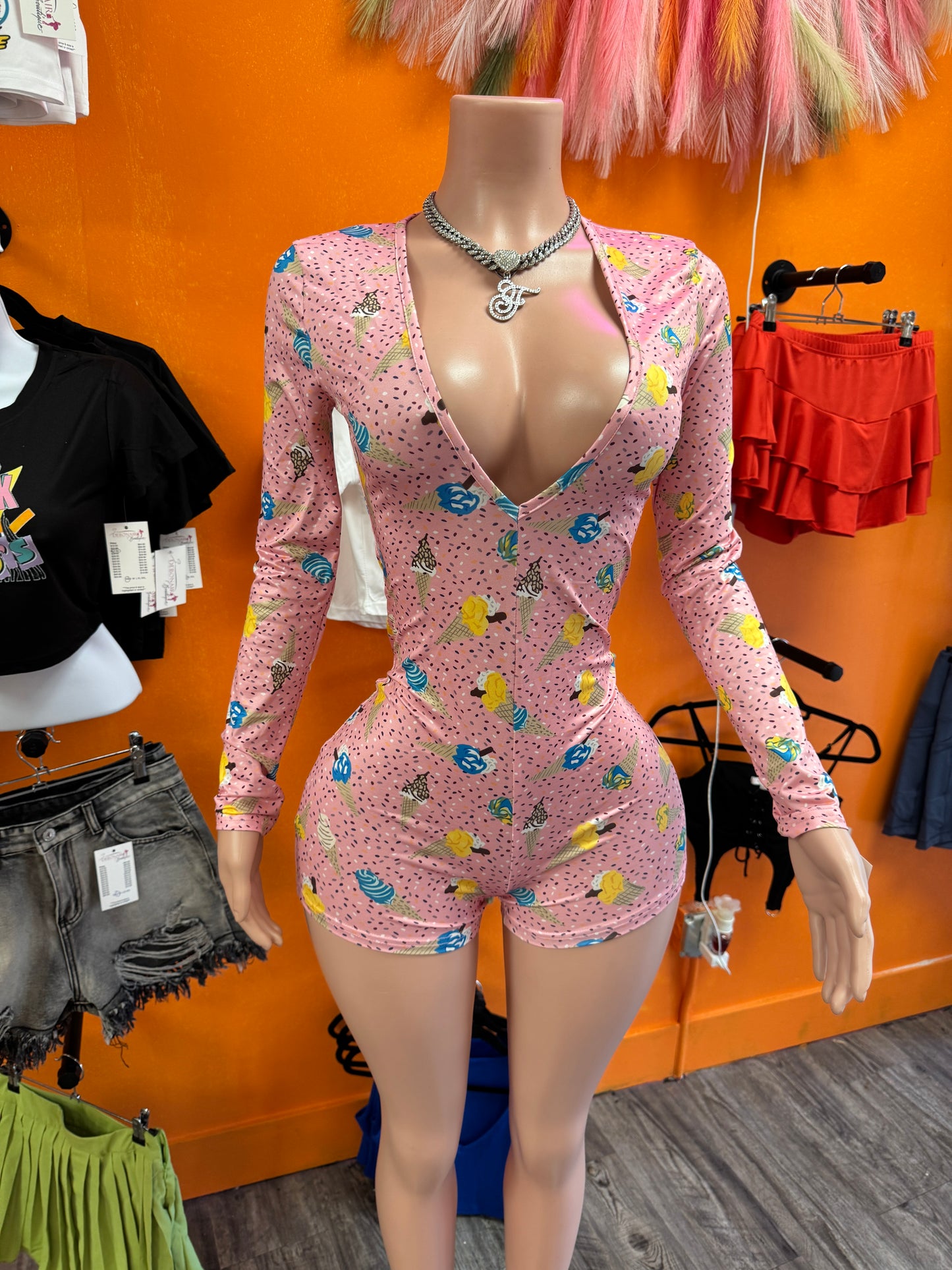 Ice Cream Romper